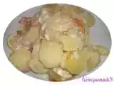 Recette Gratin de pommes de terre, lardons et chèvre
