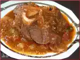 Recette Jarret de boeuf mijoté à la cocotte