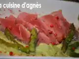 Recette Magrets de canard à la crème d'asperges