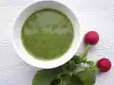 Recette Potage de fanes de radis