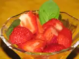 Recette Salade de fraises au citron et à la vanille