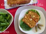 Recette Cake de poulet aux parfums des iles de mamigoz