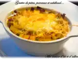 Recette Gratins de pâtes, poireaux et cabillaud