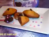 Recette Madeleine au philadelphia milka de christophe felder