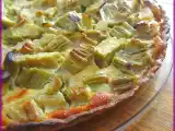 Recette Tarte à la rhubarbe aux noisettes