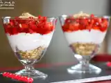 Recette Trifle à la fraise et au fromage blanc