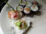 Recette Sushi au saumon & avocat evec appareil easy sushi