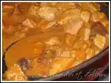 Recette Emincé de dinde (ou poulet) à la portugaise