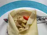 Recette Crêpes au lait de coco et poulet au curry.