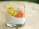 Recette Panacotta au boursin et aux poivrons marinés