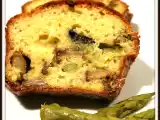 Recette Cake cèpes asperges