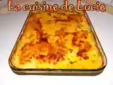 Recette Parmentier de poulet et lardons
