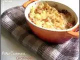 Recette Pâtes carbonara gratinées