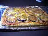 Recette Pizza aux aubergines