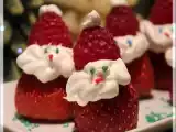Recette Fraises en père noël