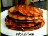 Recette Pancakes aux pommes caramélisées et aux chamallows