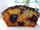 Recette Cake aux poires et biscuits oreos