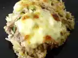 Recette Gratin de riz et courgettes à la mozzarella