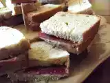 Recette Mini-sandwich au jambon cru et saint-môret