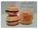 Recette Macarons à la ganache pralinoise et crêpes dentelles