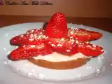 Recette Tartelettes aux fraises, spéculoos & chocolat blanc