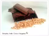 Recette Brownies pralin-choco-nougatine