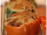 Recette Poivrons farcis au porc épicé