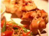 Recette Brochettes de poulet, sauce à l'orange