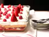Recette Tiramisu fraise framboise au muscat