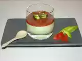 Recette Panna cotta d'avocat et son coulis de tomate