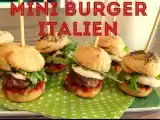 Recette Mini burger italiens