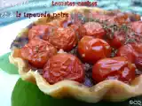 Recette Tartelettes aux tomates cerises et tapenade noire