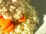Recette Blanquette de saumon à la vanille.