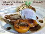 Recette Filets mignons moutarde et romarin aux abricots