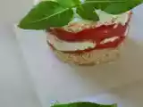 Recette Millefeuille de tomates et chèvre frais