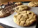 Recette Cookies double choco