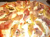 Recette Pizza aux figues fraîches, mozzarella et jambon cru