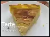 Recette Tarte aux pommes et mascarpone
