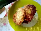 Recette Beignets de courgettes