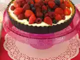 Recette Tarte aux fruits rouges et mascarpone