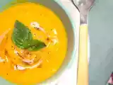 Recette Velouté de potimarron et basilic