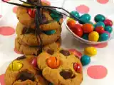 Recette Cookies m&m's chocolat noir et beurre de cacahuètes