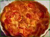 Recette Tarte tomates saumon