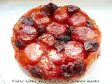 Recette Tarte tatin aux figues et poires nashi