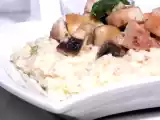 Recette Risotto au poulet et champignons