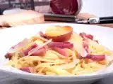 Recette Pâtes à la carbonara (la vraie recette)