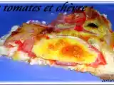 Recette Tarte aux tomates et fromage de chevre ste-maure