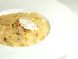 Recette Risotto aux petits légumes & au chèvre