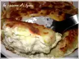 Recette Gratin de ravioles à la crème d'ail et au sbrinz