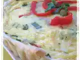 Recette Quiche aux poivrons grillés